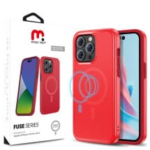 MYBAT Pro Fuse Case for Apple iPhone 15 Pro (Red)