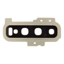 Glass Camera Lens & Bezel Bracket for Samsung Galaxy S10+ (Prism White)