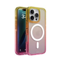CLICK Clear Ombre Case for Apple iPhone 16 Pro Max (Yellow Pink)
