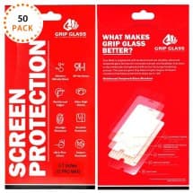 GRIP Tempered Glass Screen Protector for Apple iPhone 12 Pro Max (50 Pack)