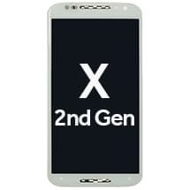 OLED & Frame Assembly for Motorola Moto X (2nd Gen) (White) [Premium]
