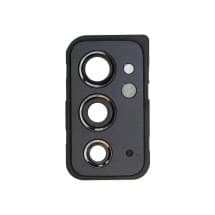 Glass Camera Lenses & Bezel Bracket for OnePlus 9RT 5G (Hacker Black)