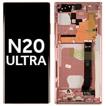 OLED & Frame Assembly for Samsung Galaxy Note 20 Ultra (Mystic Bronze) [Aftermarket]
