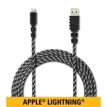 CAT 6ft Braided Nylon Lightning Cable