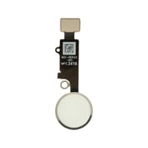 Cosmetic Home Button Assembly for Apple iPhone 7 to 8 Plus (White & Silver)