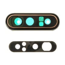 Glass Camera Lens & Bezel Bracket for Samsung Galaxy A80 (Phantom Black)