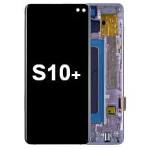 OLED & Frame Assembly for Samsung Galaxy S10+ (Flamingo Pink) [Premium]