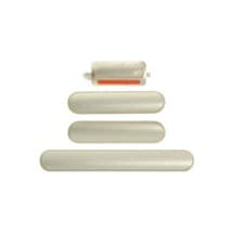 Cosmetic Button Set for Apple iPhone 11 (Silver)