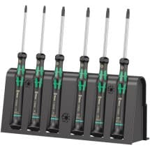 Wera 2067 Electronic Repair Torx Screwdriver Set & Stand