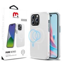 MYBAT Pro Fuse Case for Apple iPhone 15 Pro (White)
