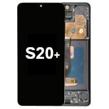 OLED & Frame Assembly for Samsung Galaxy S20+ (Cosmic Black) [Premium]