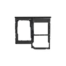 SIM & microSD Card Tray for Samsung Galaxy A41 (Dual, Prism Crush Black)