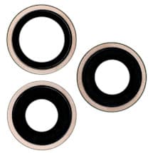 Sapphire Glass Camera Lens & Bezel Set for Apple iPhone 16 Pro & 16 Pro Max (Desert Titanium) [Premium]