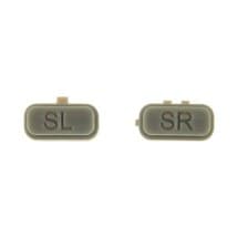 Cosmetic SL & SR Button Set for Nintendo Joy-Con (Gray)