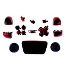 Cosmetic Button Set for Sony DualSense (Red)