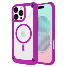 AMPD DuraBump Case for Apple iPhone 16 Pro Max (Purple)