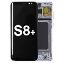OLED & Frame Assembly for Samsung Galaxy S8+ (Arctic Silver) [OEM Service Pack]