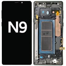 OLED & Frame Assembly for Samsung Galaxy Note 9 (Midnight Black) [Premium]