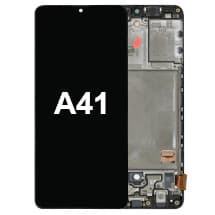 OLED & Frame Assembly for Samsung Galaxy A41 [OEM Service Pack]