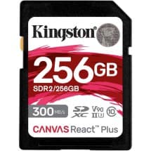 Kingston Canvas React Plus SD Card (256GB)
