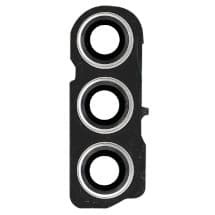 Glass Camera Lenses & Bezel Bracket for Samsung Galaxy S24 (Marble Gray) [Premium]