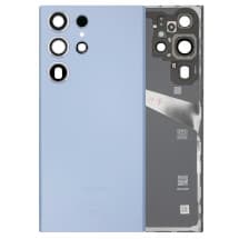 Back Glass & Camera Lenses for Samsung Galaxy S23 Ultra (Sky Blue) [OEM Service Pack]