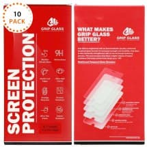 GRIP Tempered Glass Screen Protector for Apple iPhone 13 Pro Max & 14 Plus (Matte) (10 Pack)