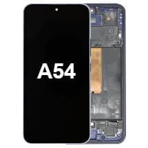 OLED & Frame Assembly for Samsung Galaxy A54 (Awesome Violet) [Aftermarket]