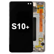OLED & Frame Assembly for Samsung Galaxy S10+ (Prism Blue) [OEM Service Pack]