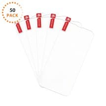 GRIP Flex Tempered Glass Screen Protector for Apple iPhone 13 Pro Max & 14 Plus (50 Pack)