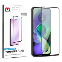 MYBAT Pro Full Coverage Tempered Glass Screen Protector for Motorola Moto G Play (2024)