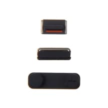 Cosmetic Button Set for Apple iPhone 5 (Slate)