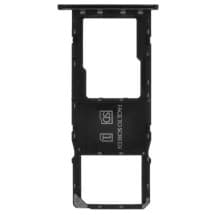 SIM & microSD Card Tray for Motorola Moto G7 Power (Single, Ceramic Black)