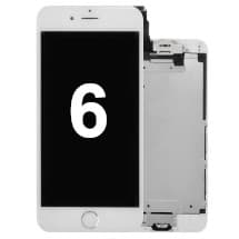 Complete LCD & Frame Assembly for Apple iPhone 6 (White) [Premium]