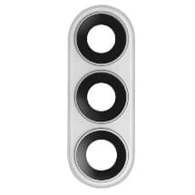 Glass Camera Lenses & Bezel Bracket for Samsung Galaxy S26 Ultra (White)