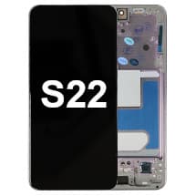 OLED & Frame Assembly for Samsung Galaxy S22 (Bora Purple) [Full-Size Aftermarket]