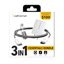 Cellhelmet 3in1 Universal Device Power & Protect Set