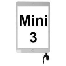 Digitizer & Home Button for Apple iPad Mini 3 (White) [Premium]