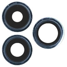Glass Camera Lenses & Bezel Set for Apple iPhone 13 Pro & 13 Pro Max (Sierra Blue) [Aftermarket]