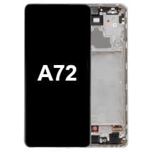OLED & Frame Assembly for Samsung Galaxy A72 (Awesome Violet) [Premium]