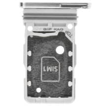 SIM Card Tray for Samsung Galaxy S21, S21+, & S21 Ultra (Dual, Phantom Silver & White)