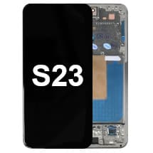 OLED & Frame Assembly for Samsung Galaxy S23 (Green) [Full-Size Aftermarket]