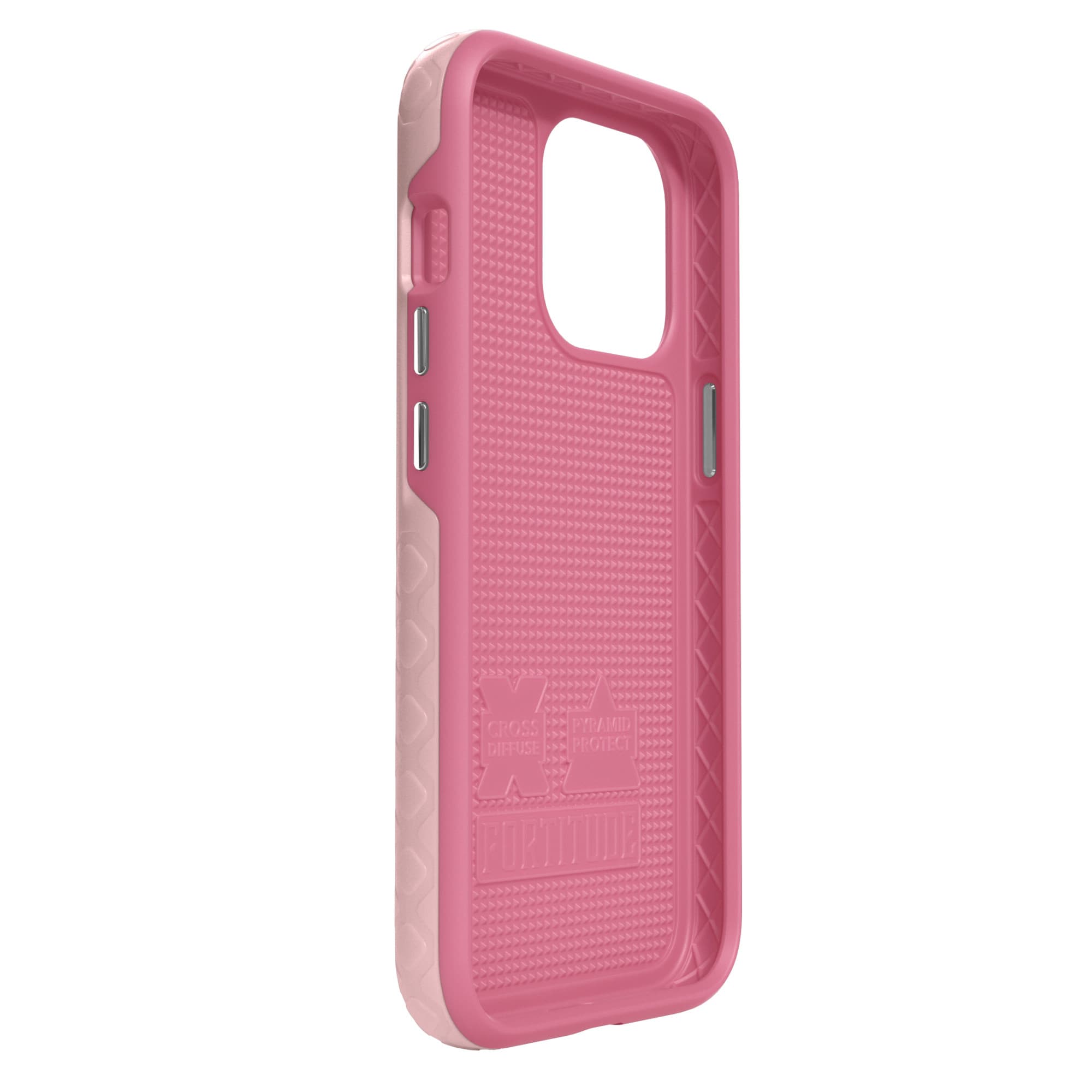 Cellhelmet Fortitude Case for Apple iPhone 13 Pro (Pink Magnolia)