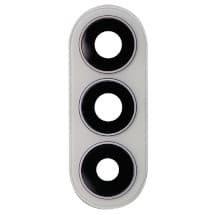 Glass Camera Lenses & Bezel Bracket for Samsung Galaxy S26 (White)
