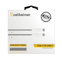Cellhelmet 6ft Braided USB C to USB C Cable (2 Pack)