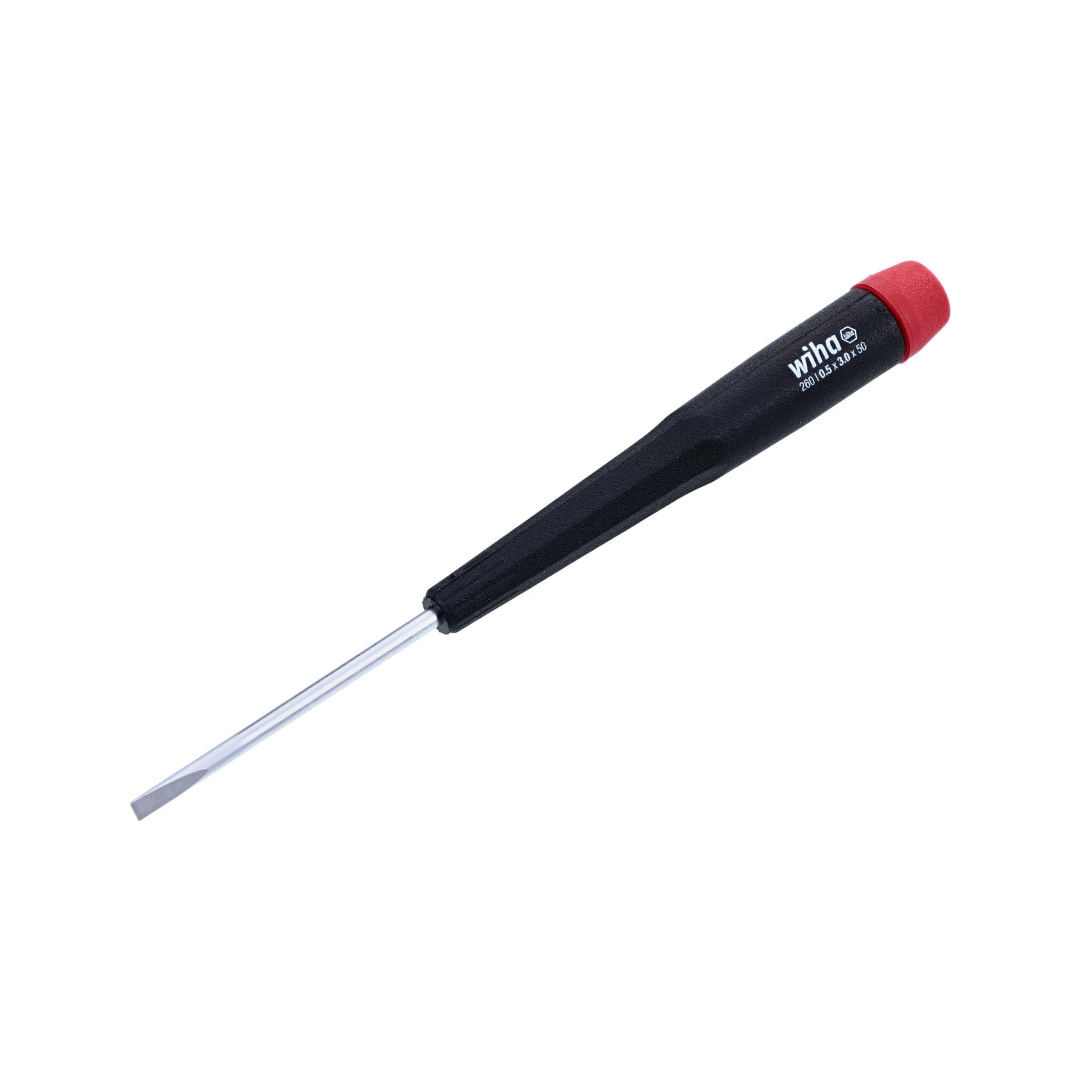 Wiha Basic Precision Screwdriver (Flat Head 3.0mm, 50mm)