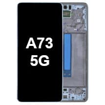 OLED & Frame Assembly for Samsung Galaxy A73 5G (Awesome Mint) [Aftermarket]
