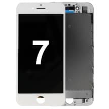 LCD & Frame Assembly for Apple iPhone 7 (White) [Basic]