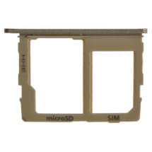 SIM & microSD Card Tray for Samsung Galaxy J7 (2018) (Gold)