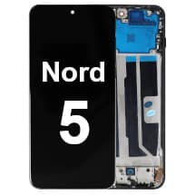 OLED & Frame Assembly for OnePlus Nord 5 (Phantom Gray)